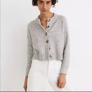Madewell Grey Broadway Cardigan XS
